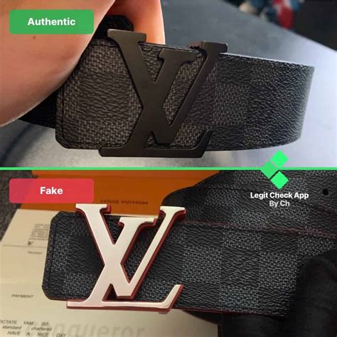 real louis vuitton belt vs fake white|counterfeit louis vuitton belts.